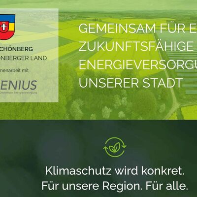 Klimaschutz in der Region - Trigenius GmbH Projek - Gemeinde Schonberg