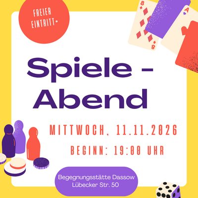 Spieleabend November